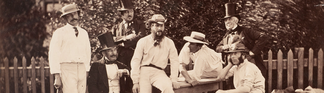 Cricketers at Lord's